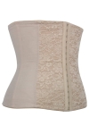 Casual lacy corset - beige